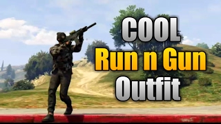 GTA 5 Online Awesome Run n Gun Outfit Tutorial