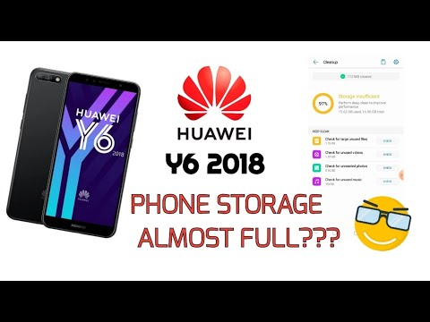 HOW TO FREE UP STORAGE ON HUAWEI Y6 2018 | Storage Insufficient Problem Solve 👍