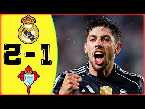 Real Madrid vs Celta 2-1 🔥 Highlights and Goals | Laliga EA Sports 2026