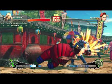 SGleroy [ Rufus ] vs True DarkSaviour  [ Cammy ] SSF4 Online Ranked Match True HD - S Series