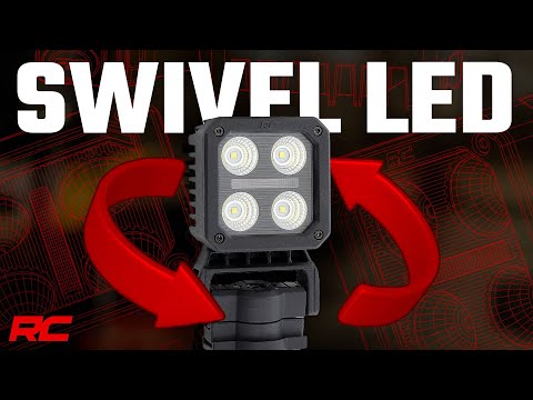 Swivel Mount 2-inch Square DRL LED Light Cubes