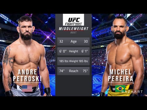 Andre Petroski vs Michel Pereira full fight