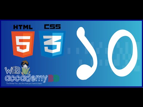 10 - HTML5 and CSS3 Beginner Bangla Tutorial lists