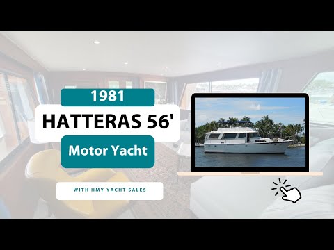 Hatteras 56 Motor Yacht video
