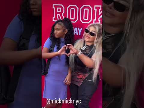 LIL KIM DAUGHTER ON JORDAN  RUNWAY