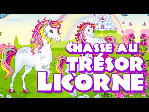Chasse au trésor pour enfants : Les licornes et la magie de l'arc-en-ciel