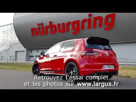 2017 Golf GTI Clubsport chasing 911 GT3 at Nurburgring nordschleife