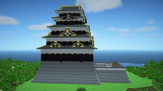 【Minecraft】 江戸城寛永度天守の作り方 Part2