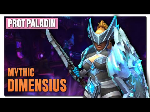 Mythic Dimensius Kill | Protection Paladin POV