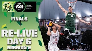 RE-LIVE | FINALS: Crelan FIBA 3x3 WORLD CUP 2022 | Day 6/Session 2