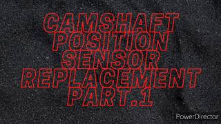 How to replace the Camshaft position sensor on your Audi 3.2 fsi Part. 1