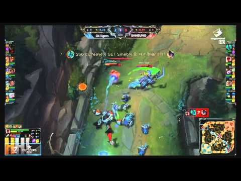 2. Samsung Galaxy vs GE Tigers - Game 2 - Highlights - LCK Spring 2015 - W8D1
