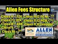 allen fee structure || 2022-2023 || Class 6,7,8,9,10,11,12 || allen fee structure for neet & iit ||