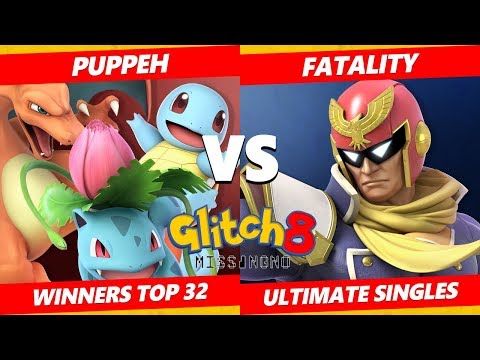 Glitch 8 SSBU - Puppeh (Pokemon Trainer) Vs. Fatality (Captain Falcon) Smash Ultimate Winners Top 32