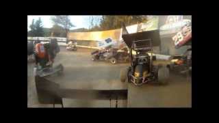 preview picture of video 'Deming Speedway Opening Night Crash'