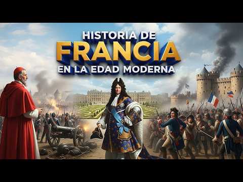 Historia de FRANCIA en la EDAD MODERNA 🇫🇷 Francisco I, Enrique IV, Richelieu, el Rey Sol, Luis XV...