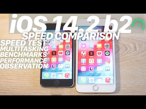 iOS 14.2 Beta 2 vs. iOS 14.0.1 : SPEED Test! [SPEED COMPARISON]