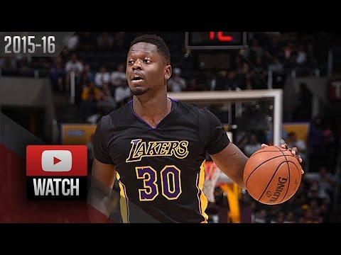 Julius Randle Triple-Double Highlights vs Nuggets (2016.03.25) - 13 Pts, 18 Reb, 10 Ast