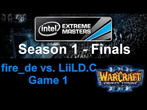 Wc3 IEM S1 - Finals - fire_de vs. LiiLD.C - Game 1