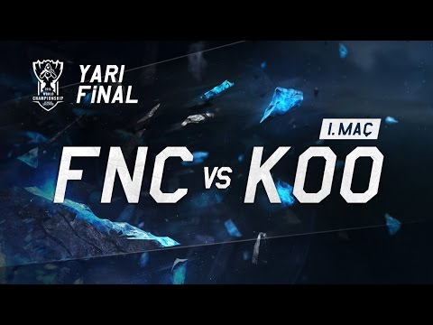 Worlds 2015 Yarı Final - FNC vs KOO / 1.Maç