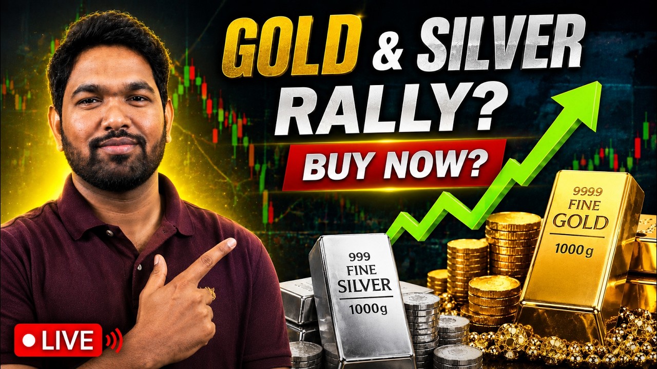 🔴Gold & Silver Rally Start! | Nifty & Sensex Prediction Tomorrow | 7 Aug | Investographer