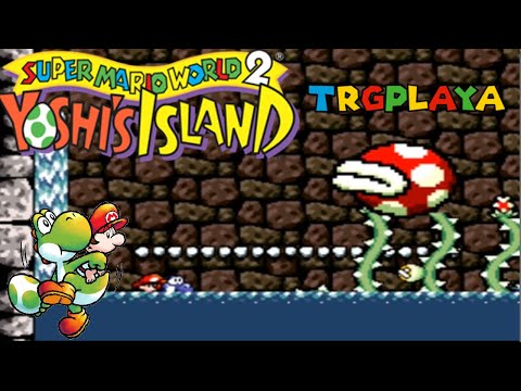 Super Mario World 2: Yoshi's Island Part 26: 3-8 Naval Piranha's Castle 100% (720p)