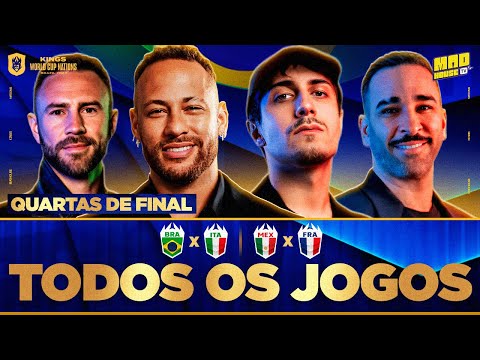 KINGS WORLD CUP NATIONS 2026 (QUARTAS DE FINAL) – TODOS OS JOGOS – COMPLETO