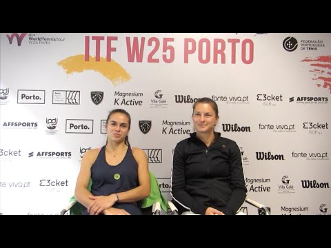 W25 ITF Porto I - Valentini Grammatikopoulou & Quirine Lemoine Campeãs Pares