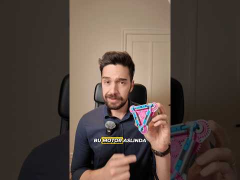 Karmaşık ama mühendislik harikası deltic motor.