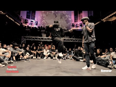 JIMMY vs LOOW 1st round battles Hiphop Forever 2014