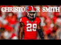 Christopher Smith Georgia Safety Highlights || Ball Tracker