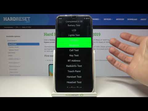 How to Run Test Mode on ZTE Blade A7 2019 – Test Mode