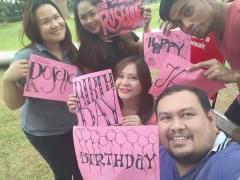 Birthday Greeting- Roselle