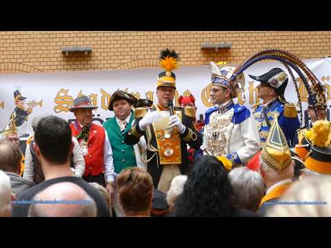 TRÖTEMANN ENTHÜLLUNG STADTWACHE  ÖCHER BÖRJERWEHR 1922  AACHEN KAPUNZINERCAREE