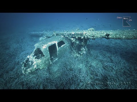 Tauchen auf Elba - Flugzeugwrack I-BADE