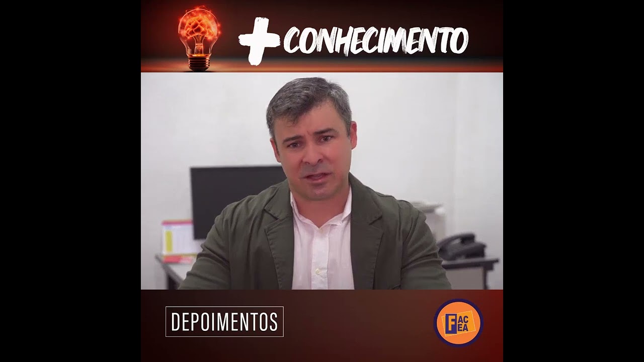 Depoimento do coordenador do curso de Pedagogia, Luís Henrique Zago.