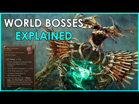 Diablo 4 World Bosses Explained