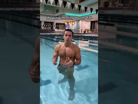Fat burning 101 🔥 #fitness #swimming #workout