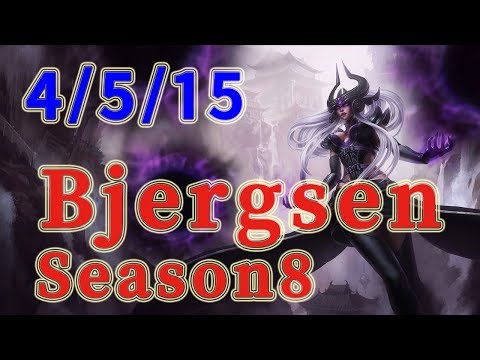 TSM Bjergsen Syndra MID vs Karthus Patch 8.9