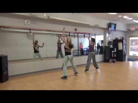 Zumba Flash Mob Choreography, Race for the Cure, Elmira, NY  May 2013