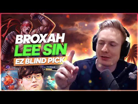 Blind Picking Lee Sin against CoreJJ | Broxah NA Inhouse