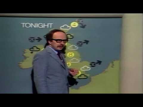 BBC1 Weather Forecast - Michael Fish - 15th October 1980