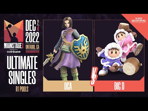 DCA (Hero) vs Big D (Ice Climbers) - Ultimate Singles Pools Winners Quarter-Final  - Mainstage 2022