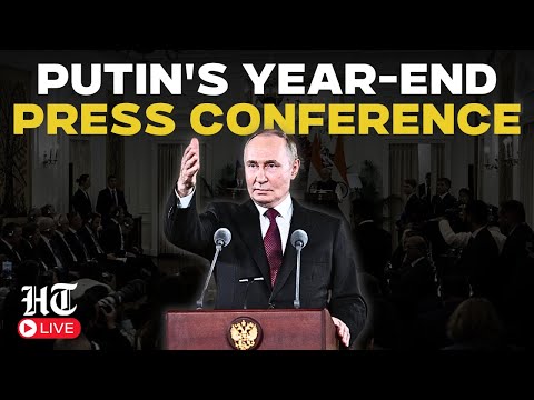 Vladimir Putin Live | Putin's Annual Press Conference | Ukraine Peace Deal | Moscow | Russia