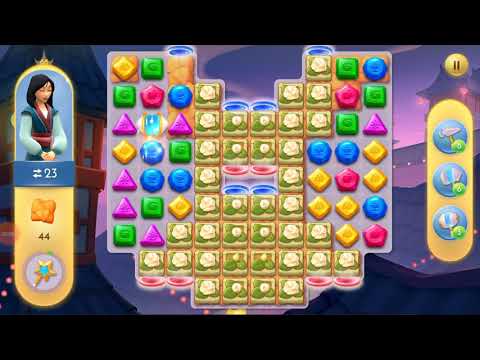 DISNEY PRINCESS MAJESTIC QUEST MULAN #633 LEVEL 65/67 ANDROID GAMEPLAY HD (OFFICIAL VIDEO)