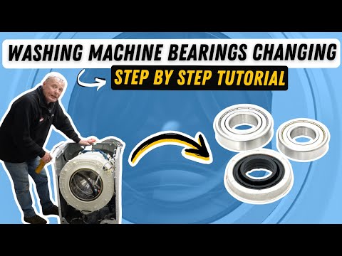 How to replace washing machine bearings on Bosch, Neff, Siemens and some Balay