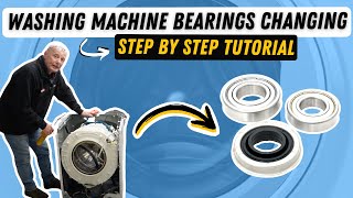 How to replace washing machine bearings on Bosch, Neff, Siemens and some Balay