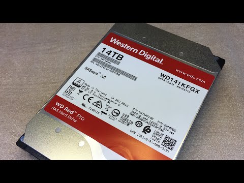 14 ТБ Жесткий диск WD Red Pro WD141KFGX. Обзор, разбор, замеры.