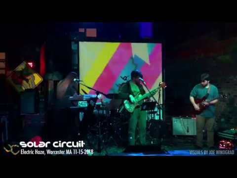 Visual Projections with Solar Circuit - Electric Haze, Worcester MA (November 15 2018)