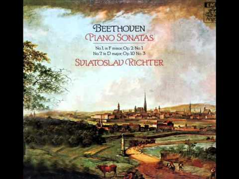 Beethoven / Sviatoslav Richter, 1976: Sonata No.  7 in D, Op. 10, No. 3 - Complete